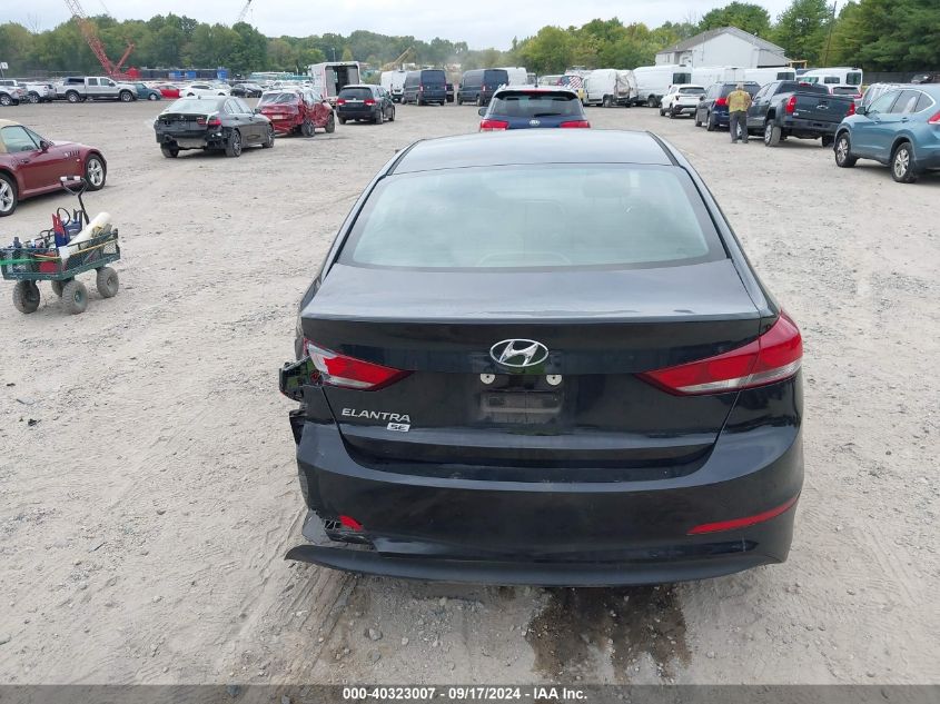 2018 HYUNDAI ELANTRA SE - 5NPD74LF6JH354579