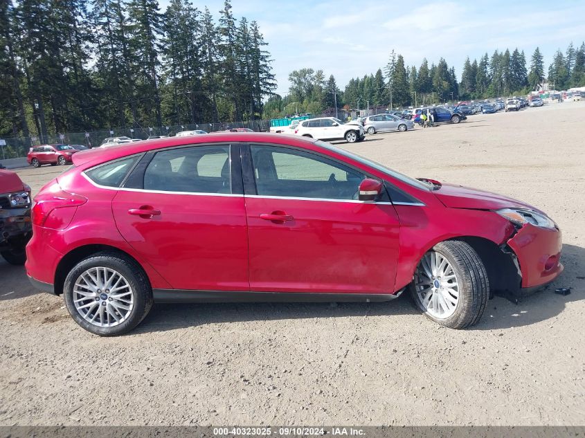 2012 Ford Focus Sel VIN: 1FAHP3M23CL302676 Lot: 40323025