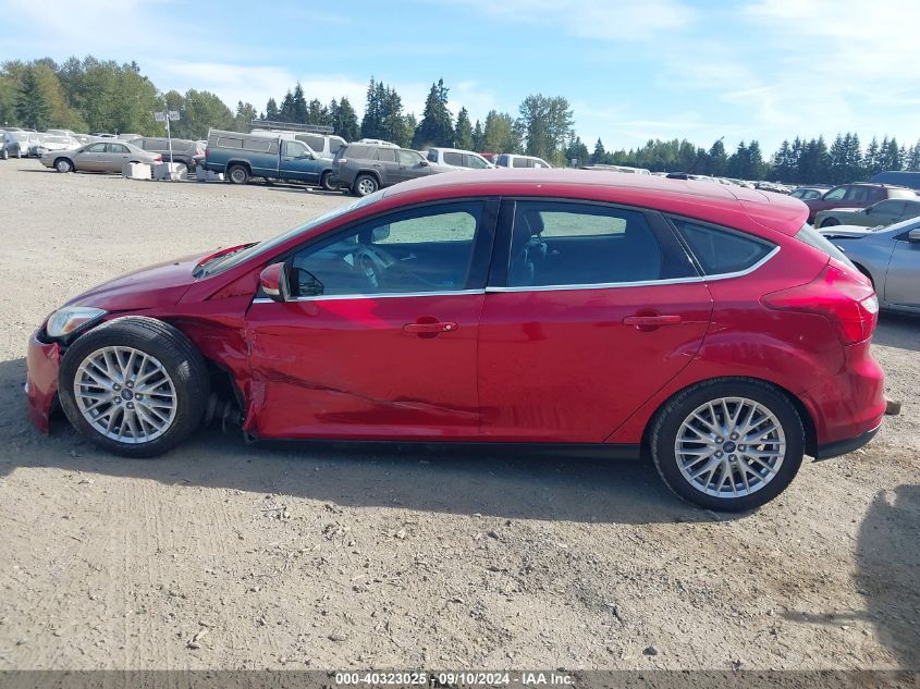 2012 Ford Focus Sel VIN: 1FAHP3M23CL302676 Lot: 40323025