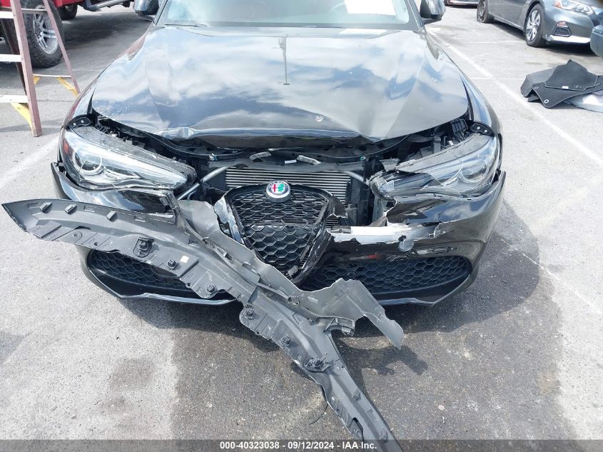 2019 Alfa Romeo Giulia Ti Sport Rwd VIN: ZARFAMBN7K7621825 Lot: 40323038