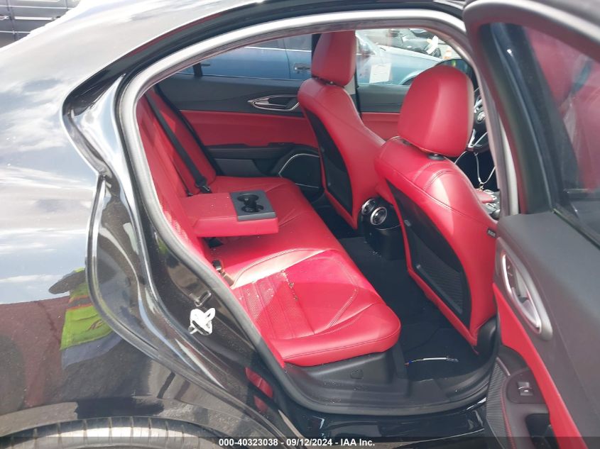 2019 Alfa Romeo Giulia Ti Sport Rwd VIN: ZARFAMBN7K7621825 Lot: 40323038