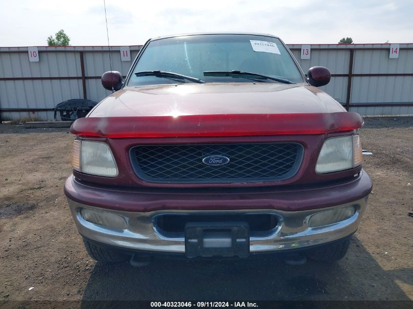 1998 Ford F150 VIN: 2FTZX18W6WCA44331 Lot: 40323046