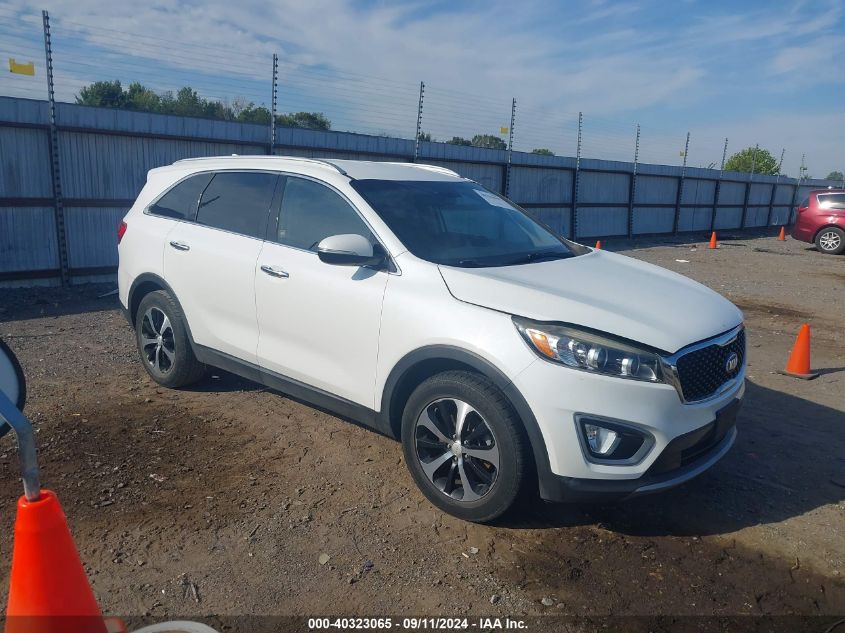 2016 KIA SORENTO 2.0T EX - 5XYPH4A10GG044543