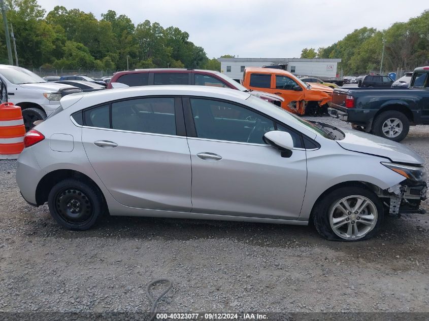 2018 Chevrolet Cruze Lt Auto VIN: 3G1BE6SM1JS553465 Lot: 40323077