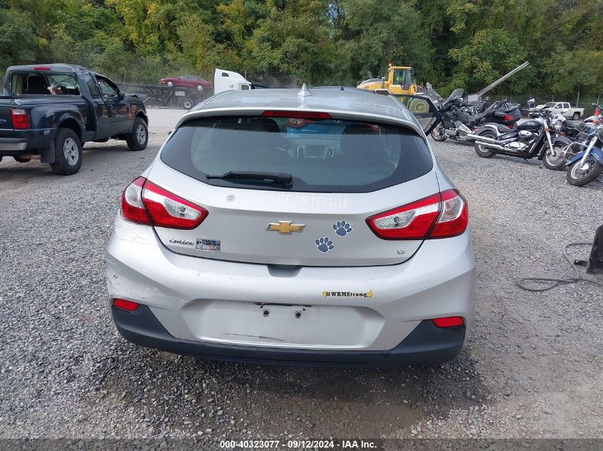 2018 Chevrolet Cruze Lt Auto VIN: 3G1BE6SM1JS553465 Lot: 40323077