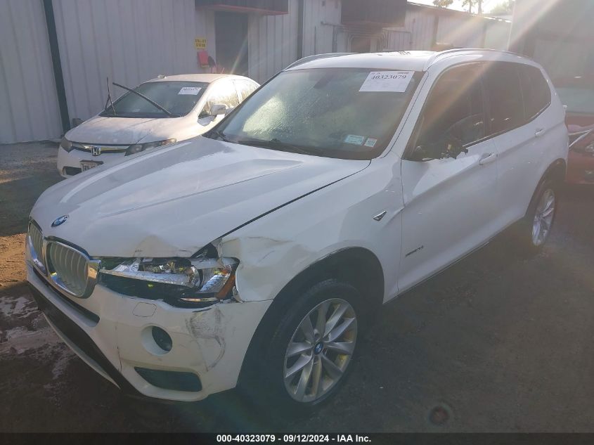 VIN 5UXWX9C59G0D81280 2016 BMW X3, Xdrive28I no.2