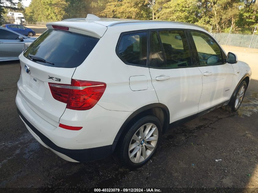 VIN 5UXWX9C59G0D81280 2016 BMW X3, Xdrive28I no.4