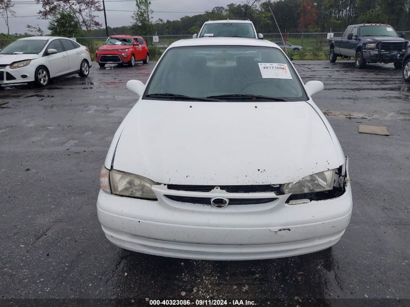 1998 Toyota Corolla Le VIN: 1NXBR18E9WZ088323 Lot: 40323086