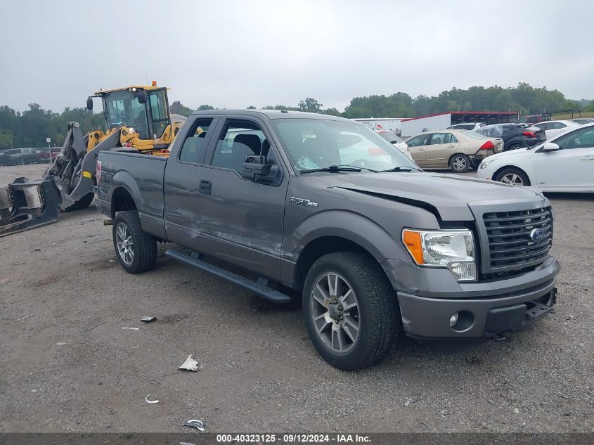 2014 Ford F150 Super Cab VIN: 1FTFX1EF4EFB57799 Lot: 40323125