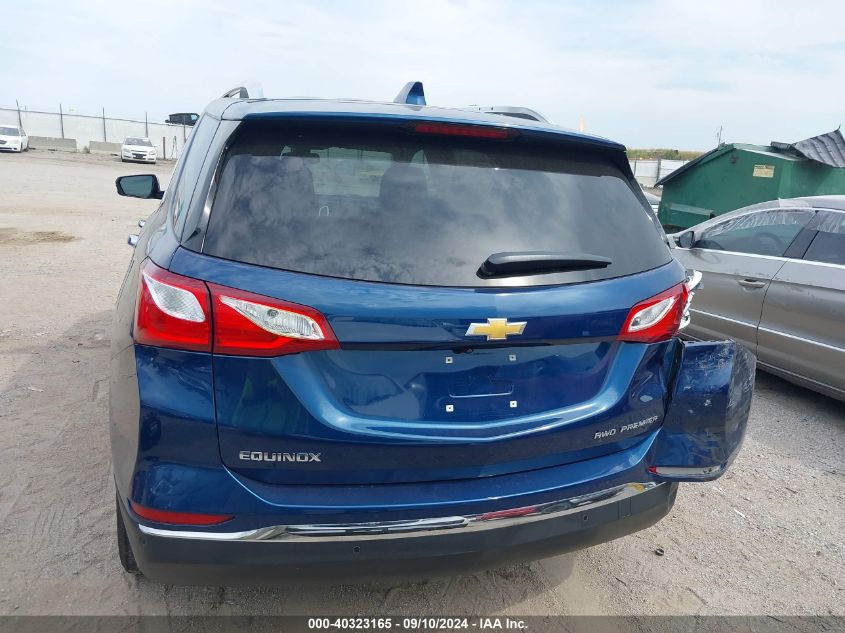 2021 Chevrolet Equinox Awd Premier VIN: 2GNAXXEV2M6155845 Lot: 40323165