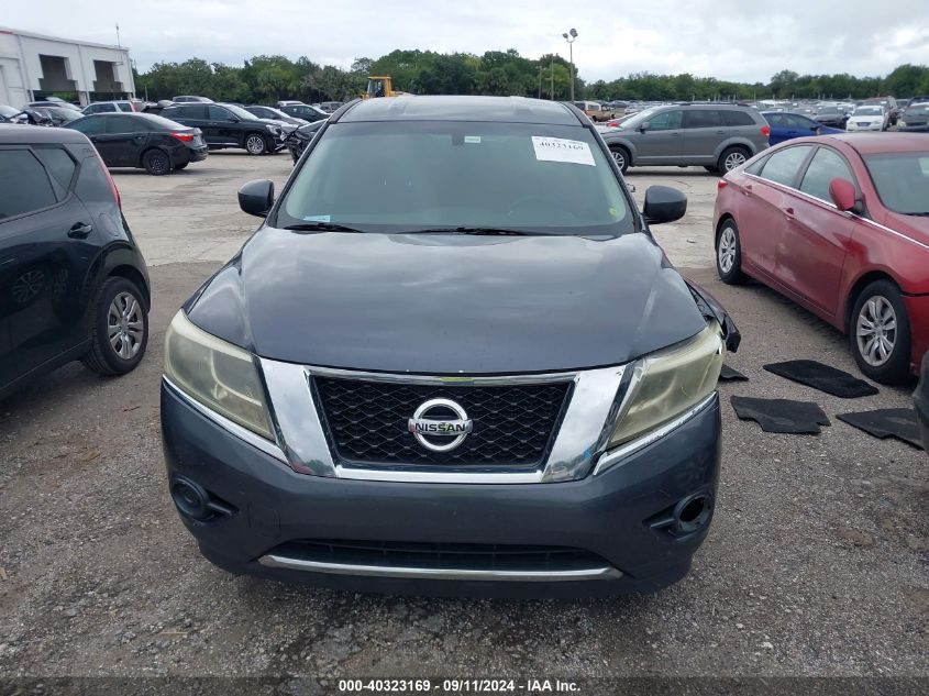 2014 Nissan Pathfinder S/Sv/Sl/Platinum VIN: 5N1AR2MN7EC622074 Lot: 40323169