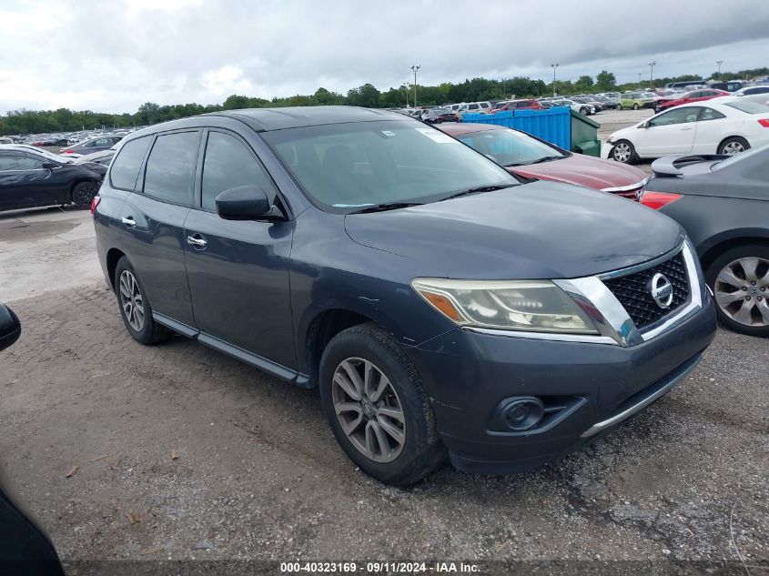 2014 Nissan Pathfinder S/Sv/Sl/Platinum VIN: 5N1AR2MN7EC622074 Lot: 40323169