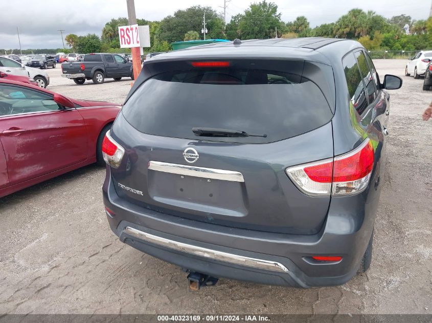 2014 Nissan Pathfinder S/Sv/Sl/Platinum VIN: 5N1AR2MN7EC622074 Lot: 40323169