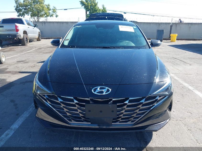 2022 Hyundai Elantra Limited VIN: 5NPLP4AG4NH067402 Lot: 40323248