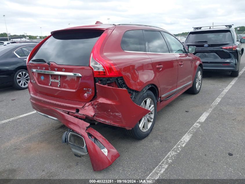 2016 Volvo Xc60 T6/Premier VIN: YV4902RK2G2788511 Lot: 40323251