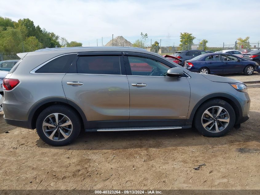 2019 Kia Sorento Ex/Ex Sport VIN: 5XYPHDA53KG509652 Lot: 40323264