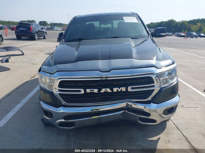 2019 Ram 1500 Big Horn/Lone Star 4X4 5'7 Box VIN: 1C6SRFFT6KN571315 Lot: 40323329