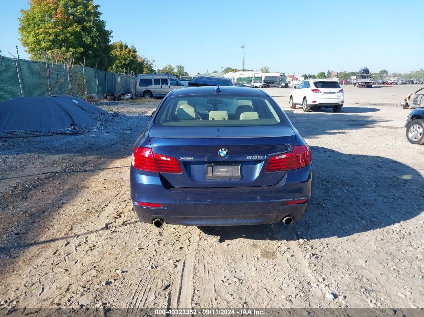 2016 BMW 535 Xi VIN: WBA5B3C54GG257802 Lot: 40323352