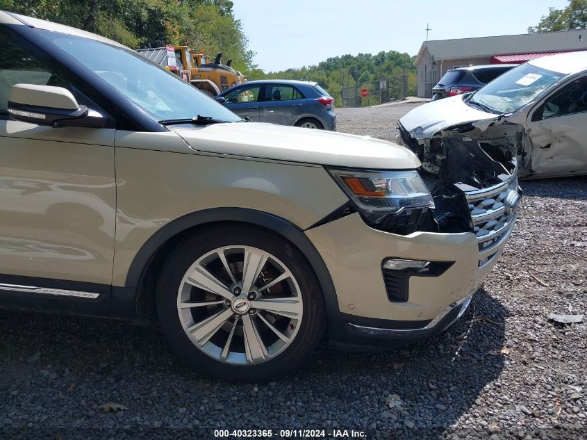 2018 Ford Explorer Limited VIN: 1FM5K8F88JGC24813 Lot: 40323365