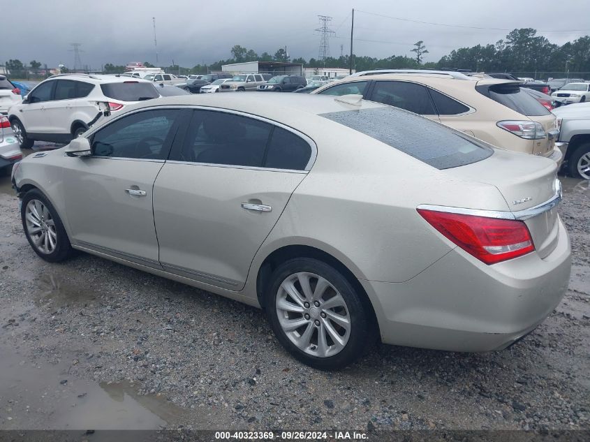 2016 Buick Lacrosse Leather VIN: 1G4GB5G30GF269849 Lot: 40323369