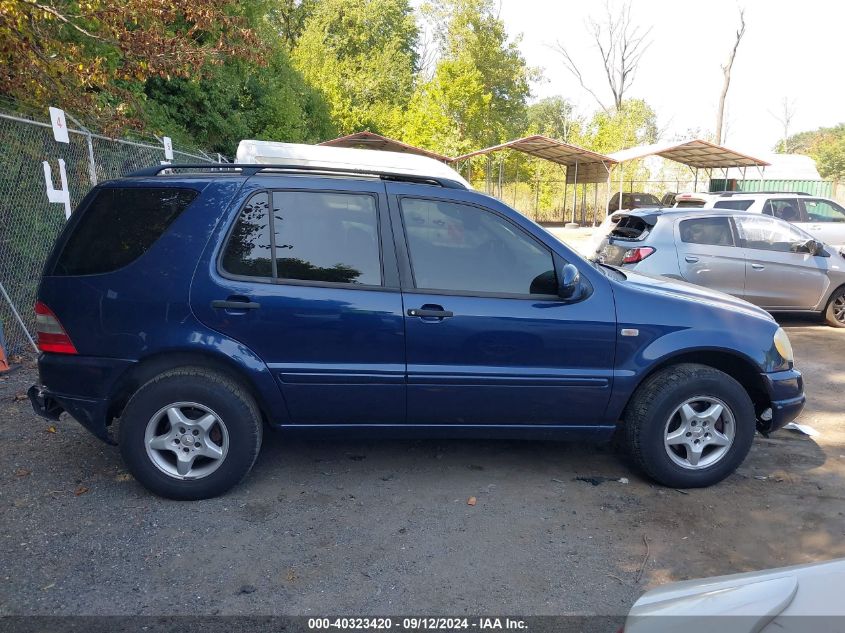 2000 Mercedes-Benz Ml 320 320 VIN: 4JGAB54E1YA171259 Lot: 40323420