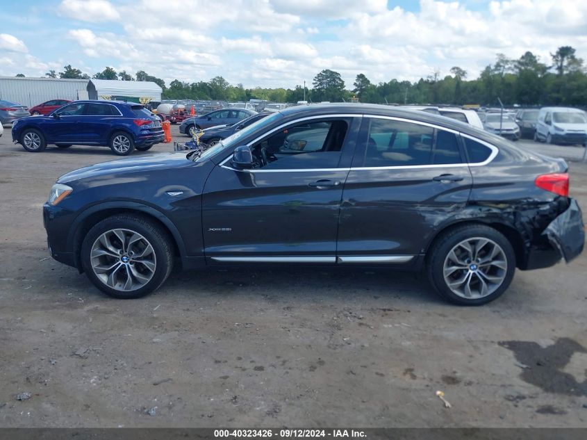 2016 BMW X4 xDrive28I VIN: 5UXXW3C58G0R19338 Lot: 40323426