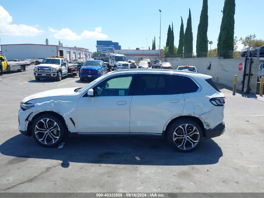 2023 BMW X5 Sdrive40I VIN: 5UXCR4C03P9R70564 Lot: 40323505