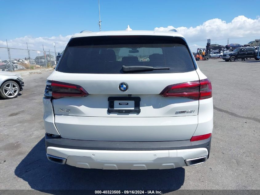 2023 BMW X5 Sdrive40I VIN: 5UXCR4C03P9R70564 Lot: 40323505