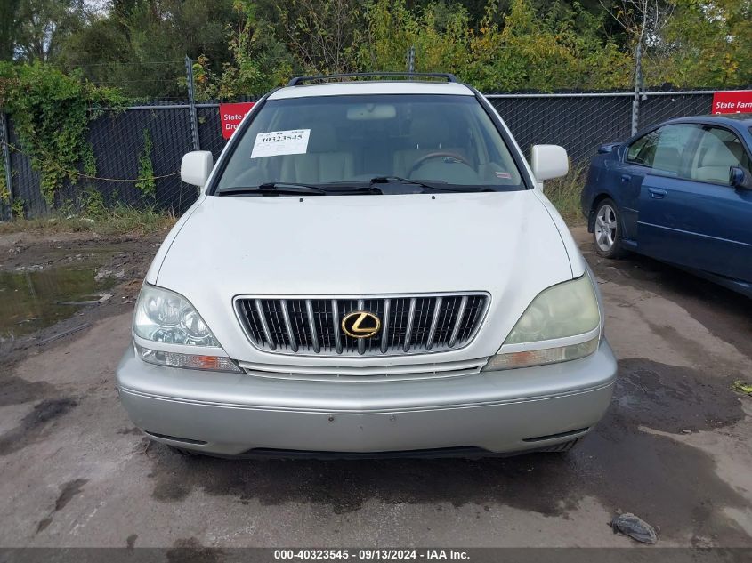 2002 Lexus Rx 300 VIN: JTJHF10U820276405 Lot: 40323545