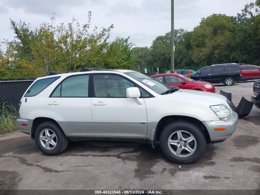 2002 Lexus Rx 300 VIN: JTJHF10U820276405 Lot: 40323545