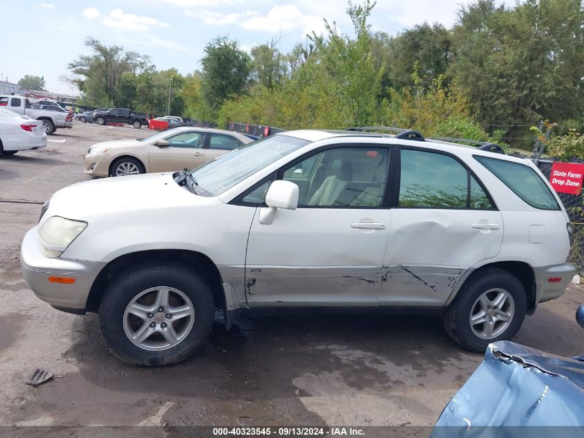 2002 Lexus Rx 300 VIN: JTJHF10U820276405 Lot: 40323545