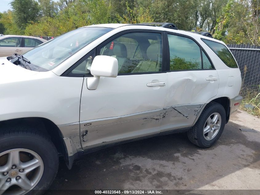 2002 Lexus Rx 300 VIN: JTJHF10U820276405 Lot: 40323545