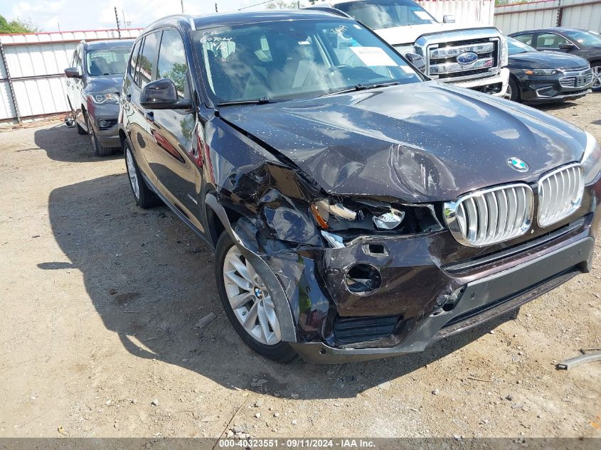 2015 BMW X3 XDRIVE28I - 5UXWX9C59F0D60489