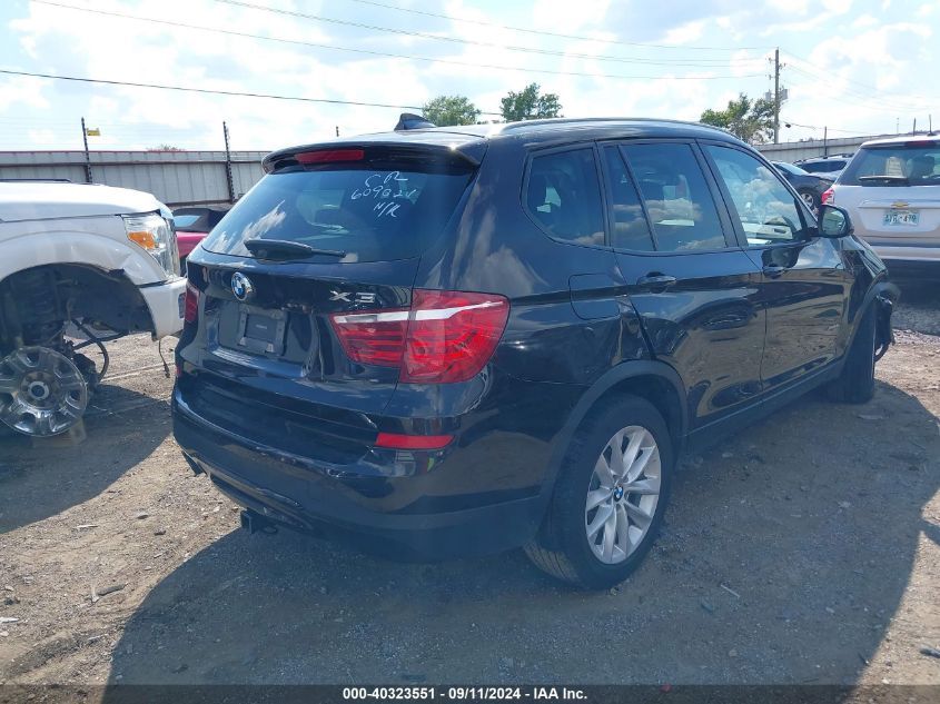 2015 BMW X3 XDRIVE28I - 5UXWX9C59F0D60489