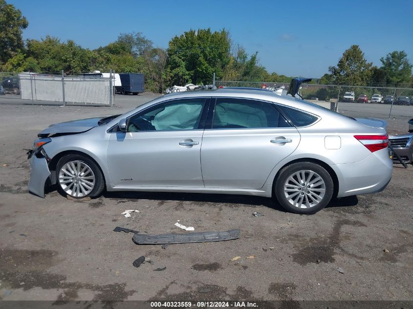 2014 Toyota Avalon Hybrid Limited VIN: 4T1BD1EB5EU026280 Lot: 40323559