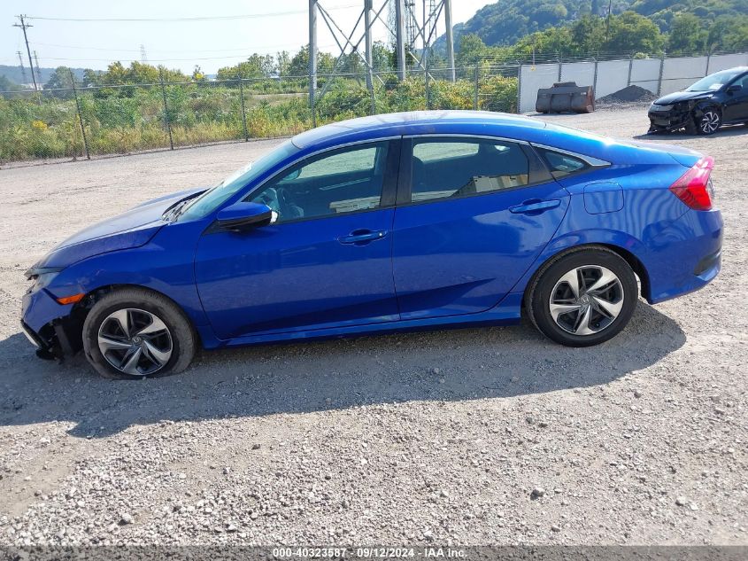 2020 Honda Civic Lx VIN: 2HGFC2F65LH576404 Lot: 40323587