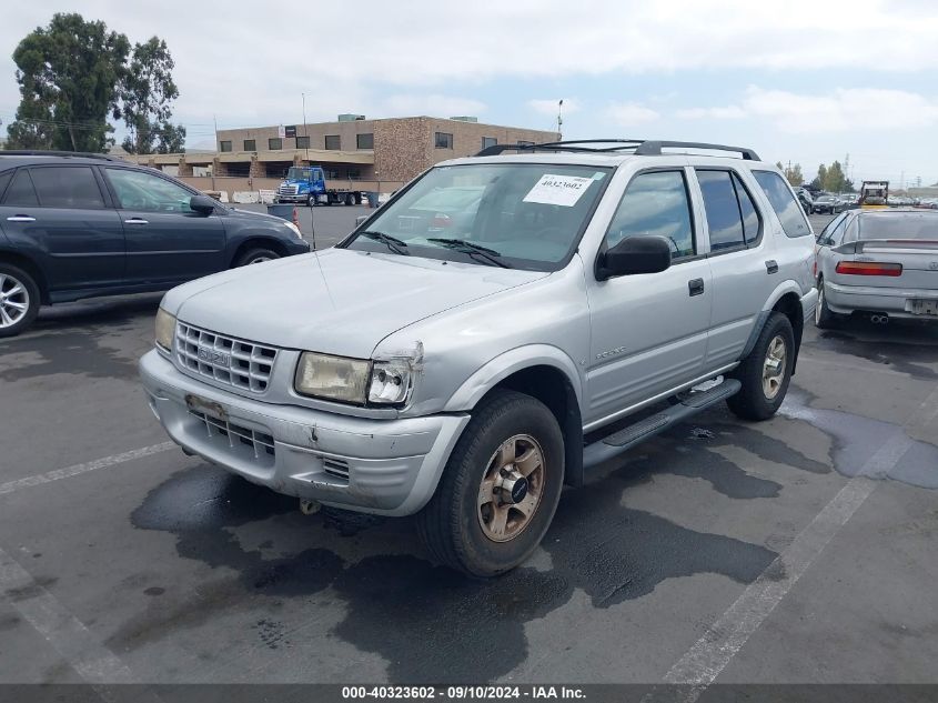 1999 Isuzu Rodeo Ls/Lse/S VIN: 4S2CM58W5X4368057 Lot: 40323602