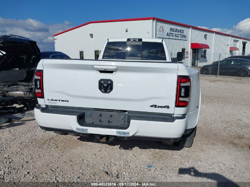 2022 Ram 3500 Limited 4X4 8' Box VIN: 3C63RRRL6NG376846 Lot: 40323616