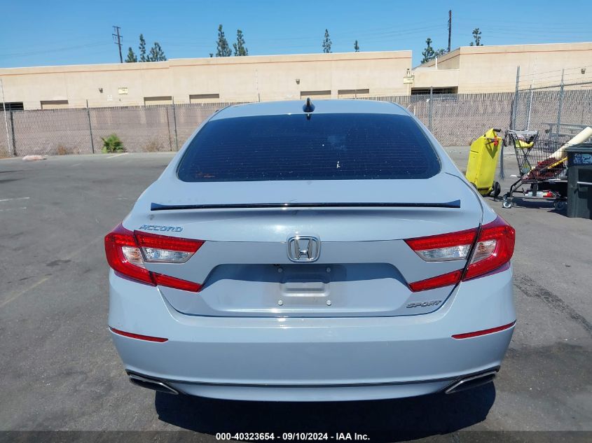 2022 Honda Accord Sport VIN: 1HGCV1F38NA020666 Lot: 40323654