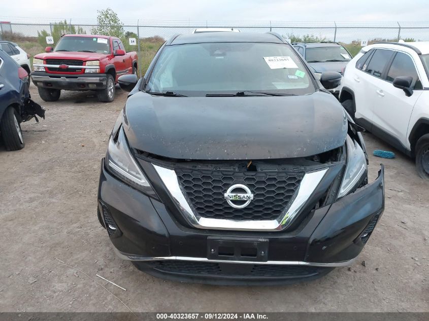 2021 Nissan Murano Sv VIN: 5N1AZ2BS2MC131550 Lot: 40323657