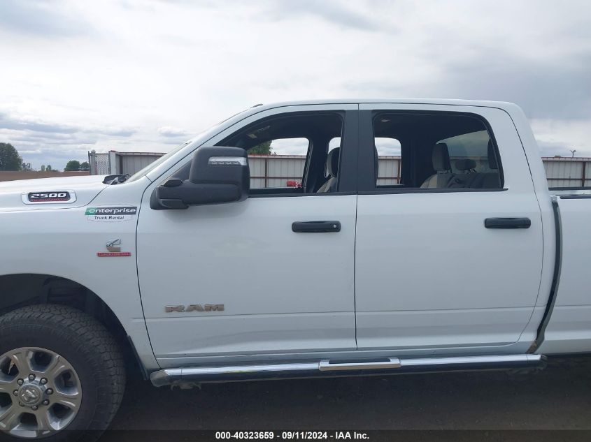 2023 Ram 2500 Big Horn 4X4 8' Box VIN: 3C6UR5JL9PG654151 Lot: 40323659