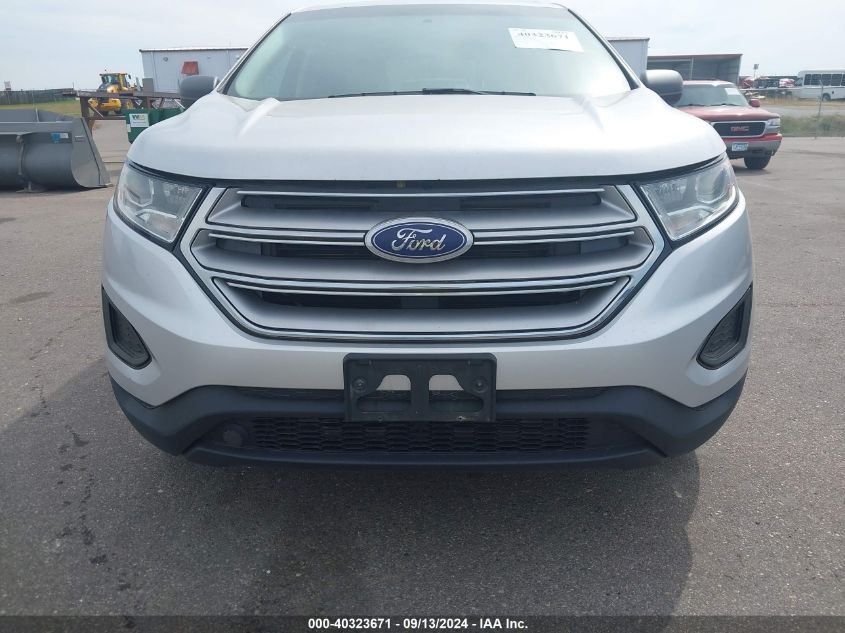 2015 Ford Edge Se VIN: 2FMTK4G93FBB43143 Lot: 40323671