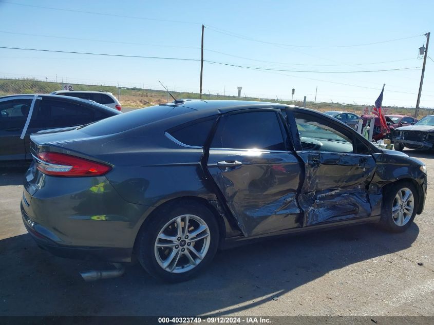 2018 Ford Fusion Se VIN: 3FA6P0HDXJR225045 Lot: 40323749