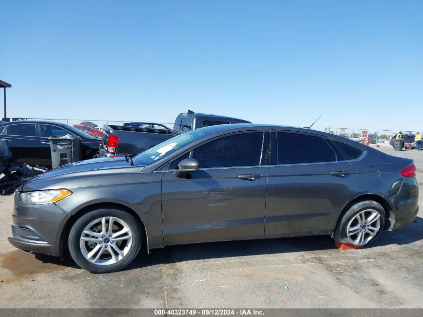 2018 Ford Fusion Se VIN: 3FA6P0HDXJR225045 Lot: 40323749