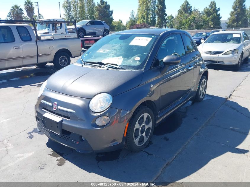 2015 Fiat 500E Battery Electric VIN: 3C3CFFGE5FT681627 Lot: 40323750