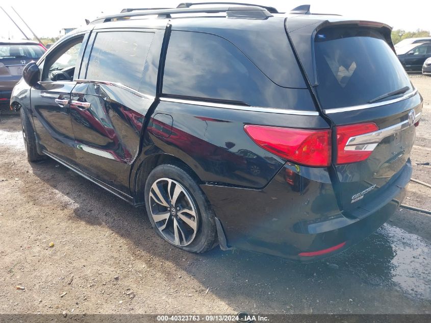 2019 Honda Odyssey Elite VIN: 5FNRL6H98KB019856 Lot: 40323763