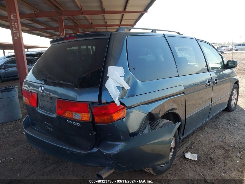 2003 Honda Odyssey Exl VIN: 5FNRL189X3B019796 Lot: 40323798