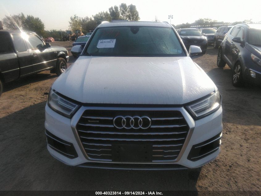 2017 AUDI Q7 3.0T PREMIUM - WA1LAAF78HD008544