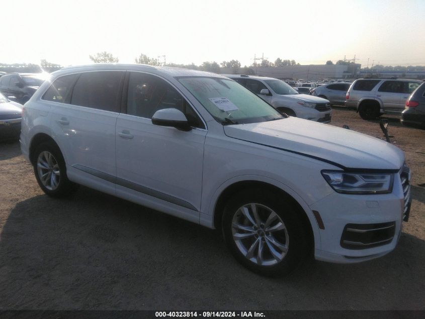 2017 AUDI Q7 3.0T PREMIUM - WA1LAAF78HD008544