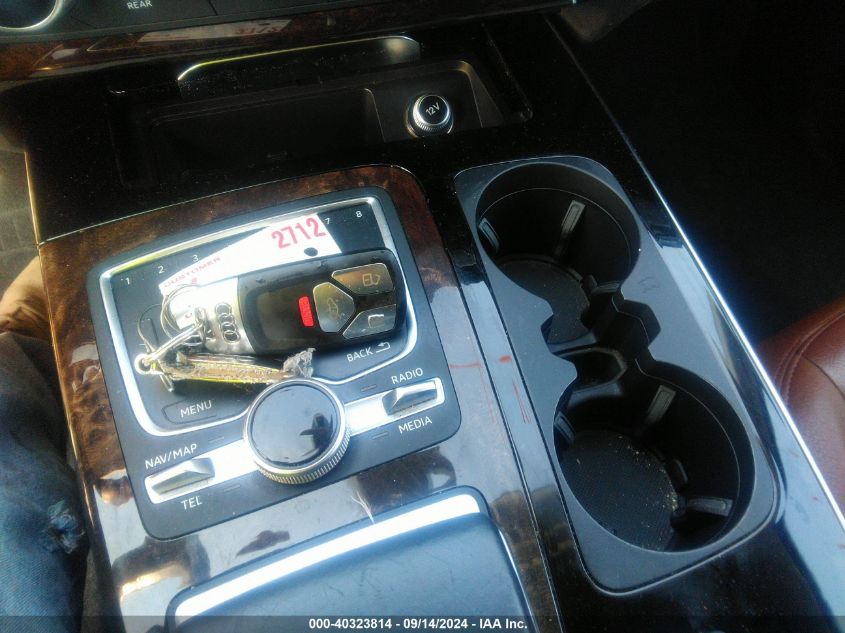 2017 AUDI Q7 3.0T PREMIUM - WA1LAAF78HD008544